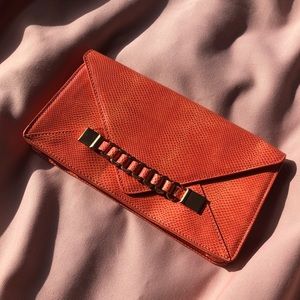 Aldo Retro Snakeskin Clutch